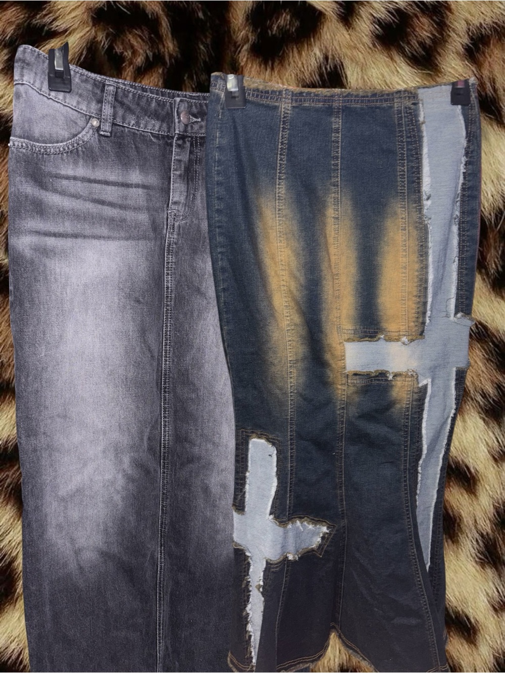 (SIZE XS) I.AM.GIA & FN Distressed Denim Jeans (Set of 2)